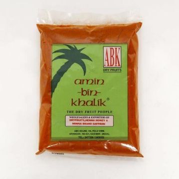 100% kashmir red chilli powder kashmir red chilli powder